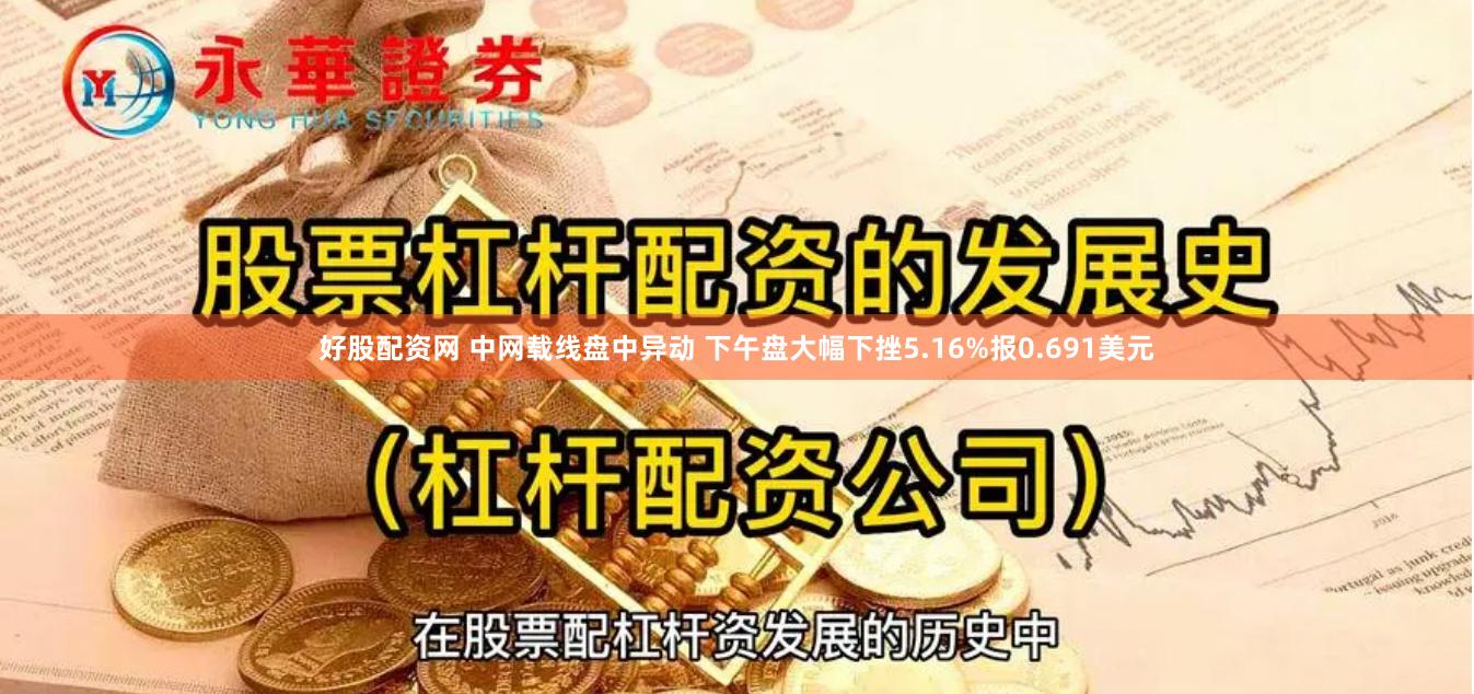 好股配资网 中网载线盘中异动 下午盘大幅下挫5.16%报0.691美元