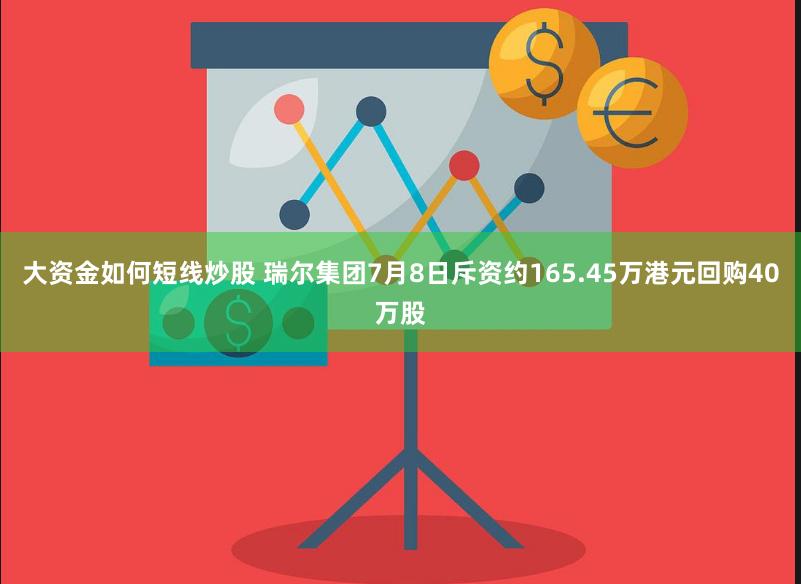 大资金如何短线炒股 瑞尔集团7月8日斥资约165.45万港元回购40万股