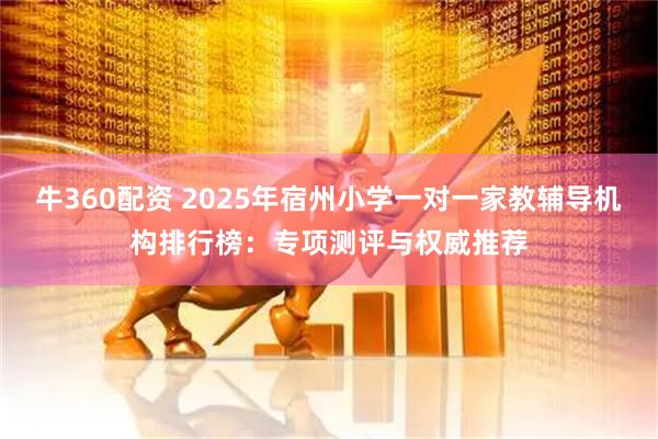 牛360配资 2025年宿州小学一对一家教辅导机构排行榜：专项测评与权威推荐